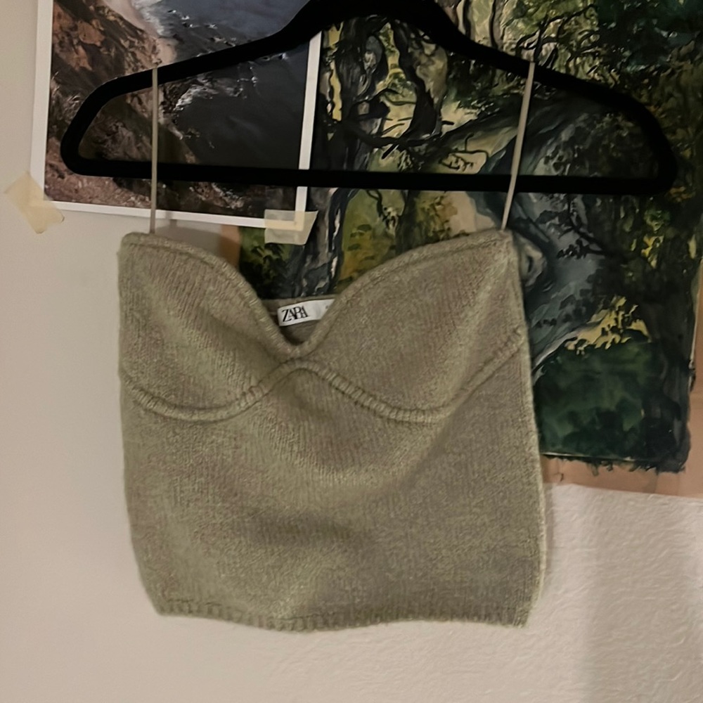 Strapless Zara Knit Top
